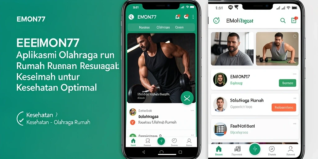 Tampilan antarmuka EMON77 yang intuitif dan penuh warna.